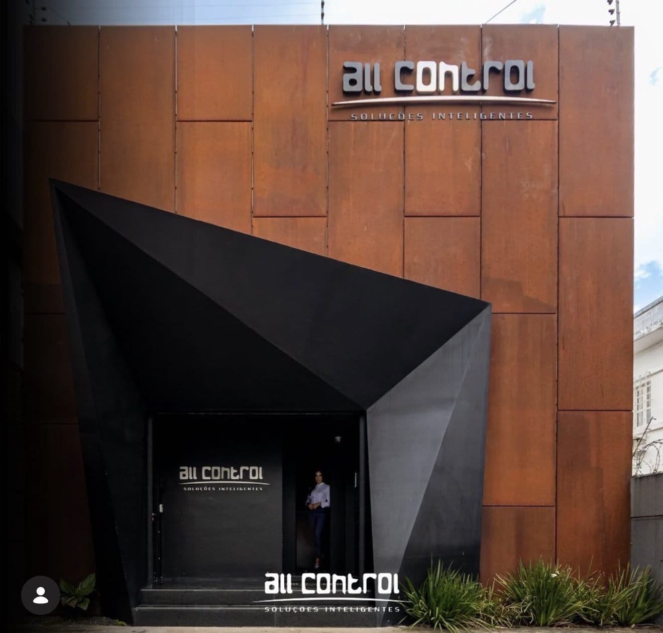 Fachada da All Control Soluções Inteligentes